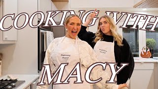 COOKING WITH KENZIE ELIZABETH AND MACY THOMPSON [upl. by Willock]