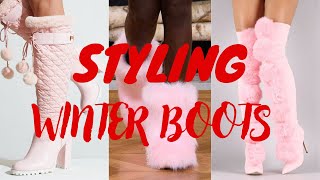 WARNING THESE WINTER BOOT STYLING TIPS WILL MAKE YOU LOOK TOO GOOD ootd [upl. by Merla]