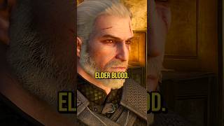 Geralt Reveals Ciris Elder Lineage  The Witcher 3 [upl. by Moureaux78]