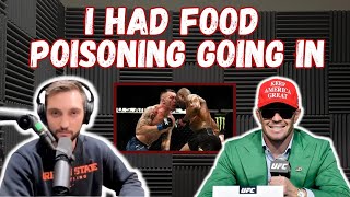 Colby Covington Explains how He got Food Poisoning Before his fight with Kamaru Usman [upl. by Houston41]