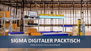 SIGMA Digitaler Packtisch für SAP Business One [upl. by Calvinna360]