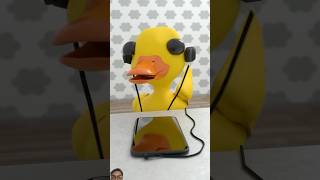 When AirPods are out of battery 🔋😱 humor shorts babyduck [upl. by Jollanta]