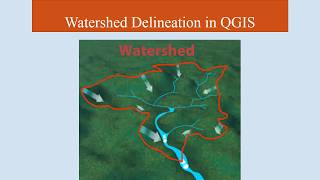 Watershed Delineation in QGIS Quickest amp Easiest Tutorial [upl. by Aniv]