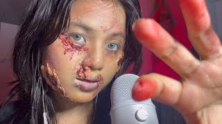 ASMR Zombie Eating Your 🧟‍♀️ mouth soundsno talking [upl. by Koetke]