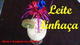 COMO BAIXAR OS DIABETES E COLESTEROL RECEITA DE LEITE DE LINHAÇA canal chantilly com chocolate [upl. by Hembree]