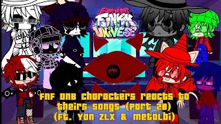 FNF DnB Characters reacts to theirs songs Part 28 Ft YanZLX amp Metalbambi [upl. by Fini]