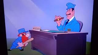 Looney Tunes Yosemite Sam Attack To Punch Prison Warden Cartoon Funny Scene 1950 [upl. by Attennot641]