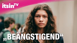 Zendaya offenbart So schrecklich waren die Dreharbeiten für „Euphoria“  Its in TV [upl. by Ahsram]