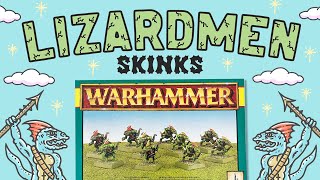 Painting CLASSIC Lizardmen Skinks [upl. by Stewardson]