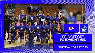 BRIDGEPORT INDIANS VS FAIRMONT SENIOR POLAR BEARS  WV BOYS BASKETBALL [upl. by Cissy]