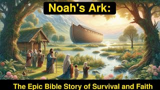 Noahs Ark  Bible True Story   Bible Cartoon Movie  The Bibles Real Story [upl. by Ardnaek235]