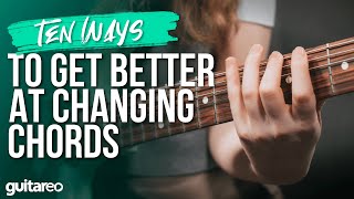 10 Tips On Smoother Guitar Chord Transitions [upl. by Naoma]