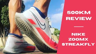 Nike ZoomX Streakfly 500km Review [upl. by Ymmak838]