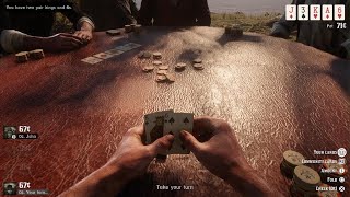 RDR2  John likes to bluff in Poker [upl. by Honoria]