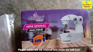 akiara mini sewing machine on boxing BK Brothers talents [upl. by Gerianne]