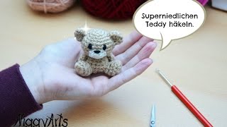 NiggyArts  Häkelanleitung für superniedlichen Teddy für etwas geübtere Häklerinnen [upl. by Gosnell267]