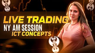 75pts on NQ DAY TRADING FUTURES USING ICT CONCEPTS NQ ES [upl. by Nabla249]