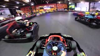 Super Fast Indoor Go Kart Racing [upl. by Adriane629]