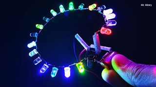 20 RGB Led Run 220v AC  5mm led run AC [upl. by Kcirrez]