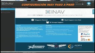 workshop amp tips 62 Configuración INAV [upl. by Bruning]