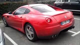 FERRARI 599 GTB FIORANO F1 SOUND [upl. by Rasecoiluj339]