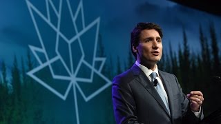 WATCH Justin Trudeaus full speech in Houston [upl. by Eldrida]