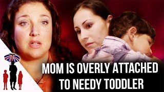 Clingy Toddler Sleeps In Parents Bed Almost Every Night  Supernanny USA [upl. by Vasily]