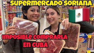 Mi amiga cubana REACCIONA por PRIMERA VEZ a SUPERMERCADO SORIANA en MÉXICO🇲🇽 [upl. by Royd684]