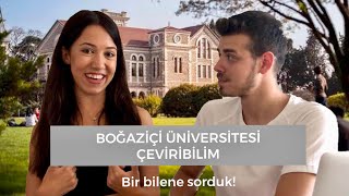 Boğaziçi Üniversitesi Çeviribilim 6 DİL BİLMEK😯  Bir Bilene Sorduk [upl. by Caia]