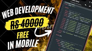 How To Become A Fullstack Web Developer In Mobile With Free Certificate Part2  Coding In Mobile [upl. by Chesna990]