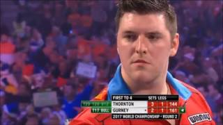 161 Finish by Daryl Gurney T20T17BULL [upl. by Kcinnay]