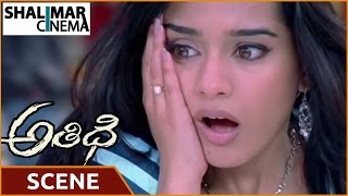 Athidhi Telugu Movie  Mahesh Babu Slap to Amrita Rao Scene  Mahesh Babu Amrita Rao [upl. by Utica]