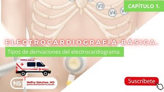 FÁCIL MÉTODO PARA INTERPRETAR EKG EP1  Tipos de derivaciones del electrocardiograma [upl. by Welker181]