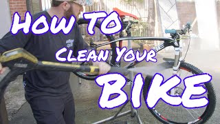 How to clean your BIKE cleaning bike [upl. by Beatty965]