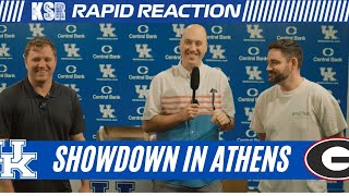 Kentucky Football prepares for SHOWDOWN with 1 Georgia  Rapid Reaction [upl. by Loomis]