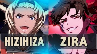 GBVSR🔥Hizihiza Lowain Vs Zira Avatar Belial🔥 High Level Gameplay [upl. by Niltak]