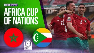 Morocco vs Comoros  AFCON 2021 HIGHLIGHTS  01142022  beIN SPORTS USA [upl. by Rehpotsrik]