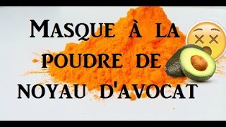 17 Beauté  Masque à la poudre de noyau davocat [upl. by Aihpledalihp]