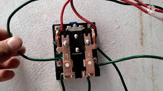 changeover automatic relay installation connection easy in Hindi Urdu [upl. by Hayley]