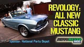 Revology New Classic Convertible Mustang Interview With Tom Scarpello Episode 214 Autorestomod [upl. by Nomzaj122]