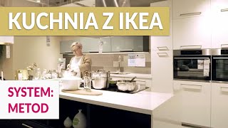 KUCHNIA IKEA  Plusy systemu METOD [upl. by Ahsinyar]