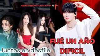 CHA EUNWOO “FUÉ UN AÑO DIFÍCIL PARA MÍ” 😢NINGNING Y HYUNJIN JUNTOS EN DESFILE😱FALLECE PRODUCTOR 💔 [upl. by Federica]