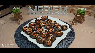 Recette des Mendiants au Chocolat حلوة منديون بالشوكولاطة بدون طهي وباسهل الطرق [upl. by Annim856]