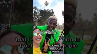 Rapper performs  Los Angeles Marathon [upl. by Rosanna]