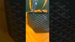 Meet the Goyard Anjou Mini Tote Bag – tags documents dust bag and all Goyard PreLovedLuxury [upl. by Ardnoyek795]