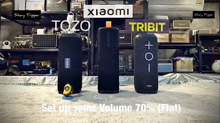 TOZO PA2 vs XIAOMI Sound Outdoor vs TRIBIT StormBox 2 [upl. by Einnep370]