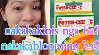 POTENCEE COLLAGEN reviewmura na at super effective may collagen kana may vitamin c pa [upl. by Esilram254]