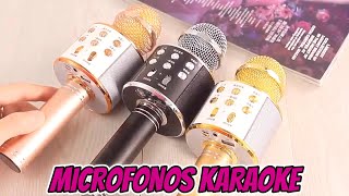 🎤ALIEXPRESS 2024🎤 MEJORES Micrófonos para Karaoke BARATOS 🎙️CalidadPrecio Micrófono Inalámbrico🎊 [upl. by Debor]