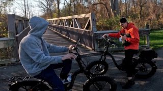 Ebike Ride To Nature Reserve POV [upl. by Nomled]