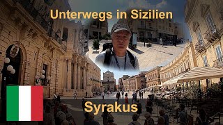 Italien Sizilien  Rundgang in Syrakus [upl. by Milas]